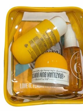 Sol de Janeiro Yellow Travel Beauty Kit